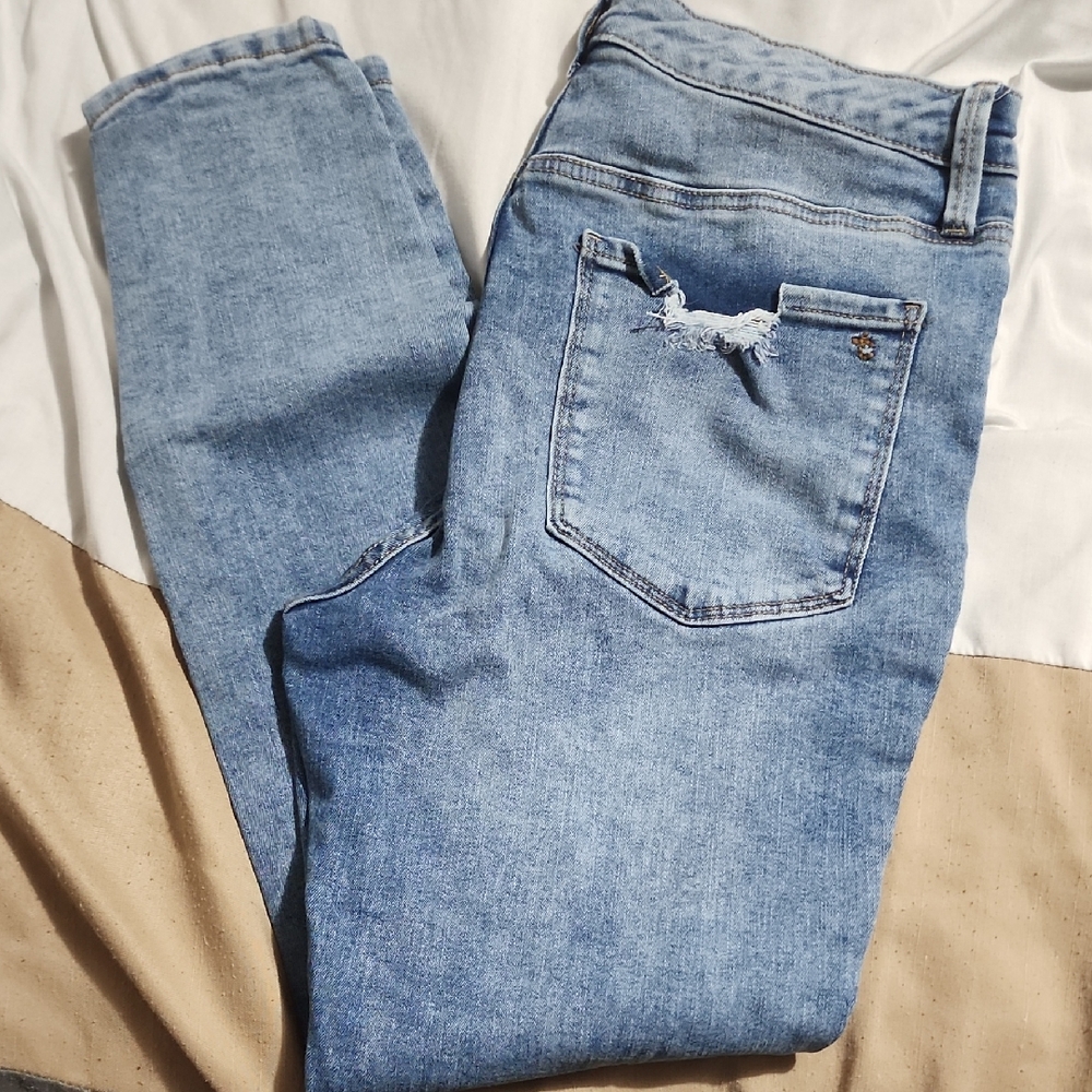 True Craft Light Blue Skinny Jeans